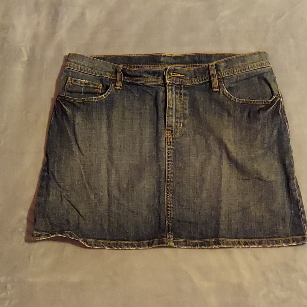 Jean skirt